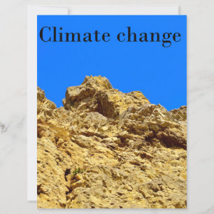 Lámina El cambio climático cuida el medio ambiente