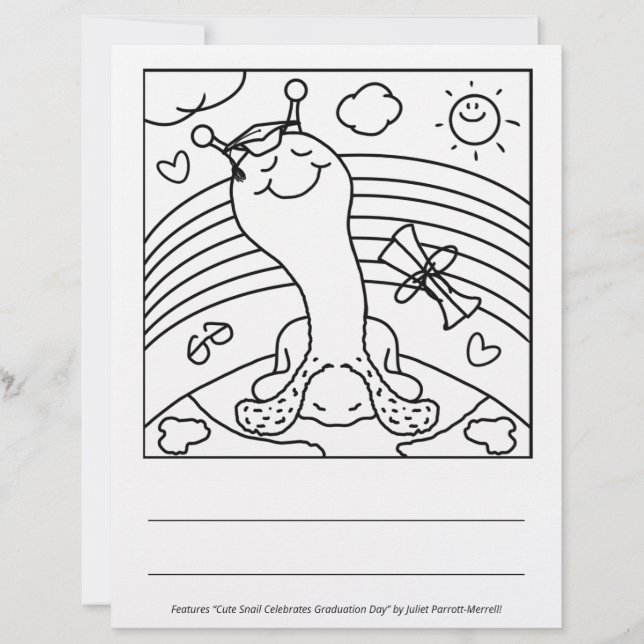 Lámina El Caracol A La Graduación Superior (Anverso)