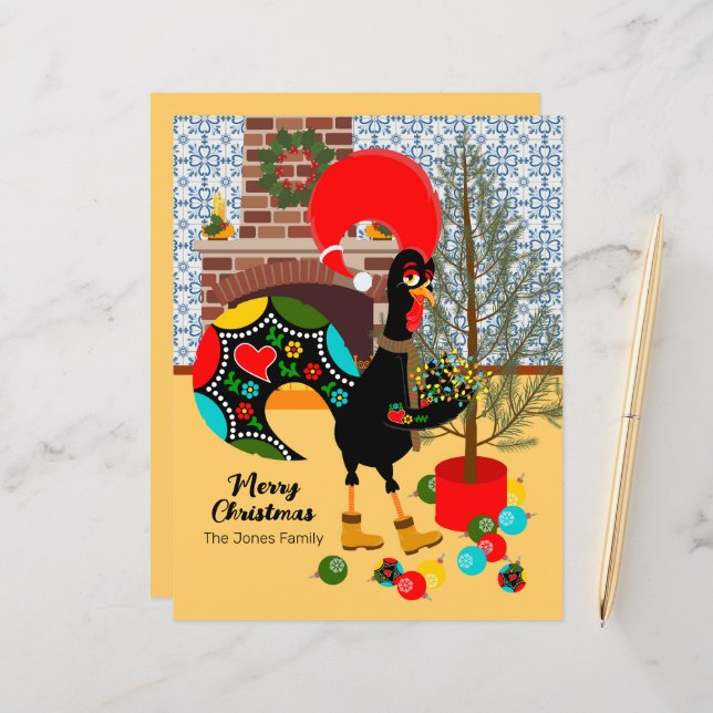 Lámina El cartel portugués y las luces de los Navidades (Anverso/Reverso In Situ)