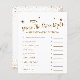 Lámina El Cielo Envió A Baby Shower Adivinar El Precio Co