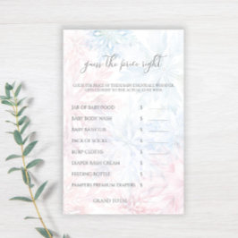 Lámina El copo de nieve azul rosado del invierno adivina 