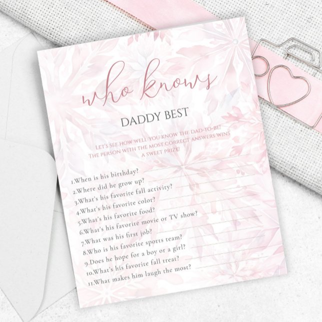 Lámina El copo de nieve rosa del invierno que conoce el j (Subido por el creador)