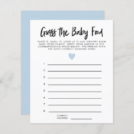 Lámina El Corazón Azul Moderno Adivina El Juego De Ducha 