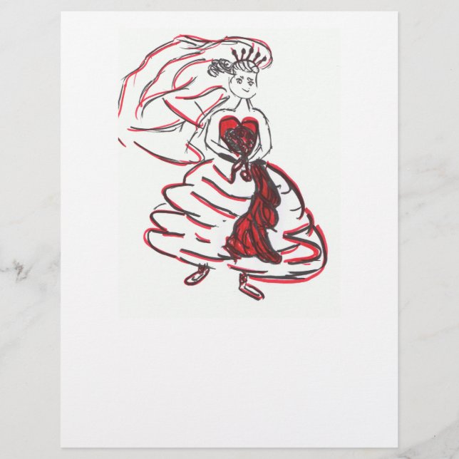 Lámina El día de San Valentín Bride (Anverso)