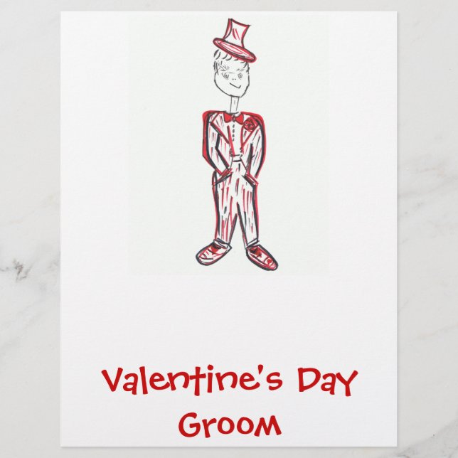 Lámina El día de San Valentín Groom (Anverso)