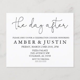 Lámina El día siguiente Invitación