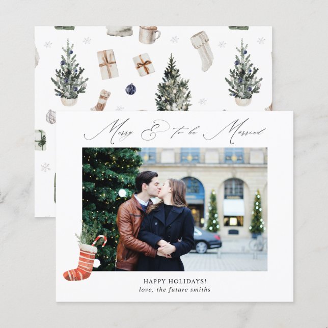 Lámina El dinero del presupuesto y casarse con Stocking P (Anverso / Reverso)