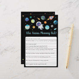 Lámina El espacio exterior astronauta que conoce a mi mam