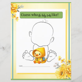 Lámina El estúpido Pato de Goma que beberá se parecerá al