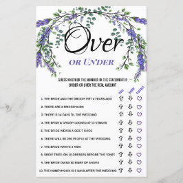 Lámina El eucalipto de Lavender bajo el juego de la ducha