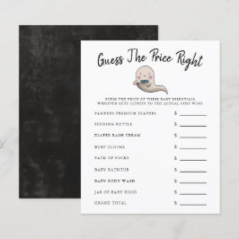 Lámina El Fantasma Chico Baby Shower Adivinó El Precio