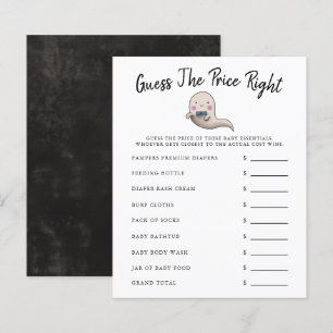 Lámina El Fantasma Chico Baby Shower Adivinó El Precio