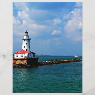 Lámina El faro de Chicago