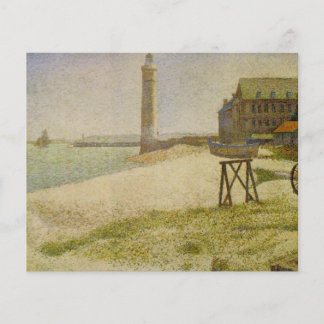 Lámina El faro de Honfleur por Georges Seurat