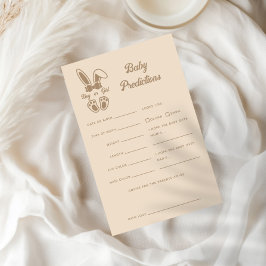 Lámina El género beige de la luz de los conejos revela la