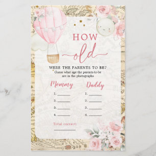 Lámina El globo aerostático no es maravilloso cómo padres