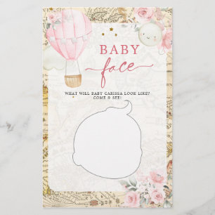 Lámina El globo de aire no es el maravilloso juego de la