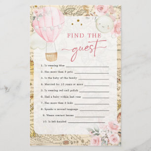 Lámina El globo de aire no es maravilloso encontrar al in