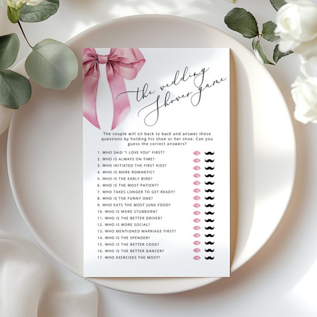 Lámina El juego del boda de zapatos Pink Bow Bridal con d (Subido por el creador)