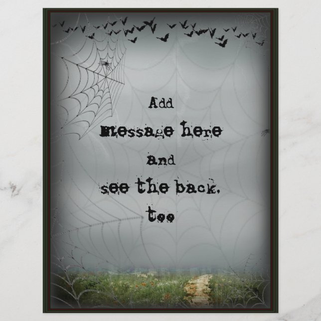 Lámina El lado oscuro de la ciudad embrujada (Anverso)