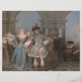 Lámina El libro de crapbook de los comediantes franceses