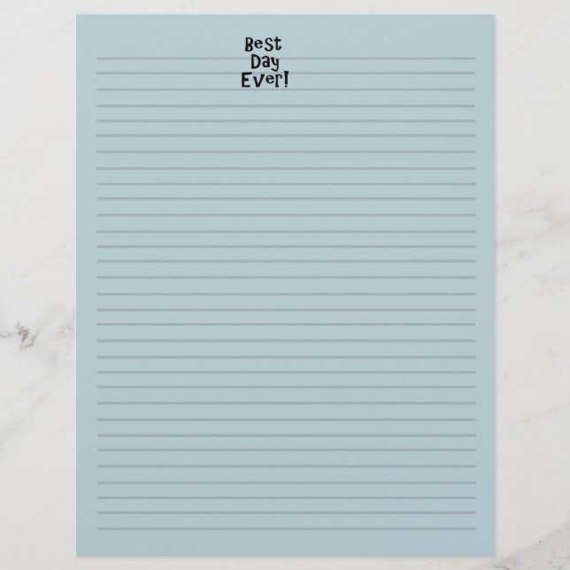 Lámina ¡El mejor día de la historia! (Anverso)