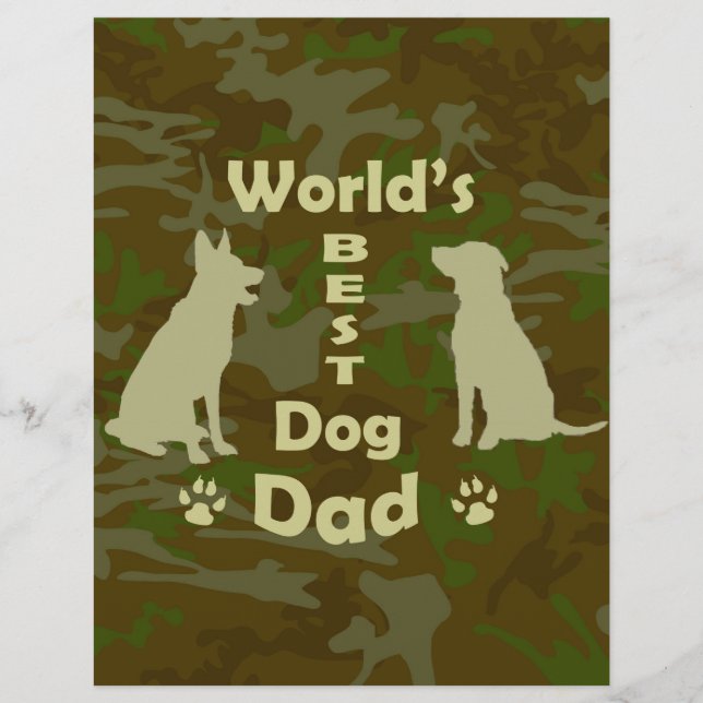 Lámina El mejor padre del perro del mundo (Anverso)