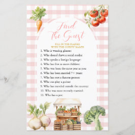 Lámina El Nuevo Mercado Local Encuentra El Juego De Invit