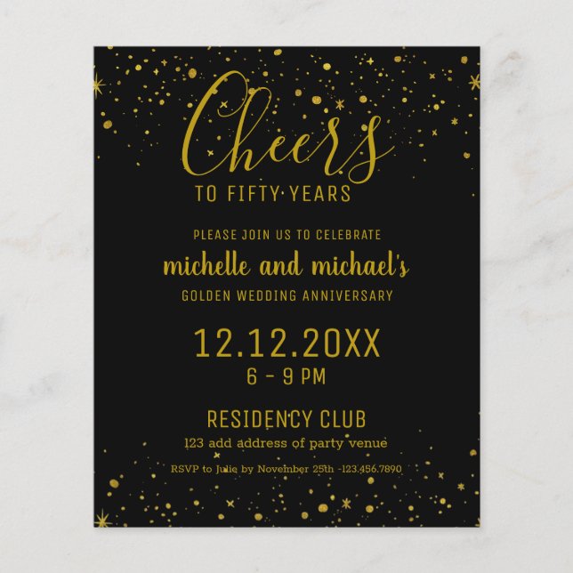 Lámina El Oro Negro Saluda El Aniversario De Oro De 50 Añ (Anverso)