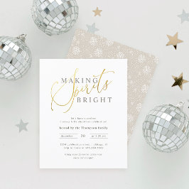 Lámina El oro presupuestal hace a los espíritus Navidades