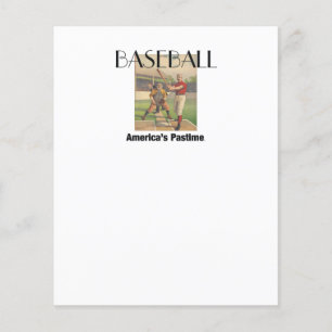 Lámina El pasatiempo más importante de los Estados Unidos