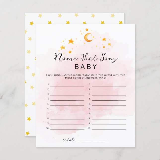 Lámina El pequeño león es un nombre acuático Chica esa ca (Anverso / Reverso)