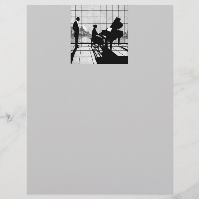 Lámina El Pianista (Anverso)