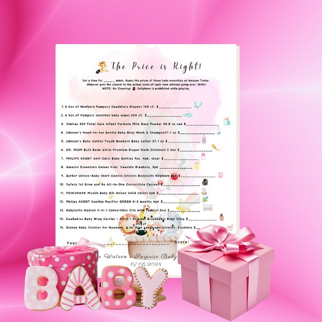 Lámina El precio es la edición del bebé, animales Safar (Subido por el creador)