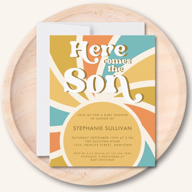 Lámina El Presupuesto Acá Llega La Invitación De Baby Sho (Subido por el creador)