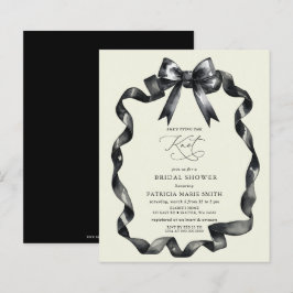 Lámina El presupuesto atando el nudo arco negro Ducha de 