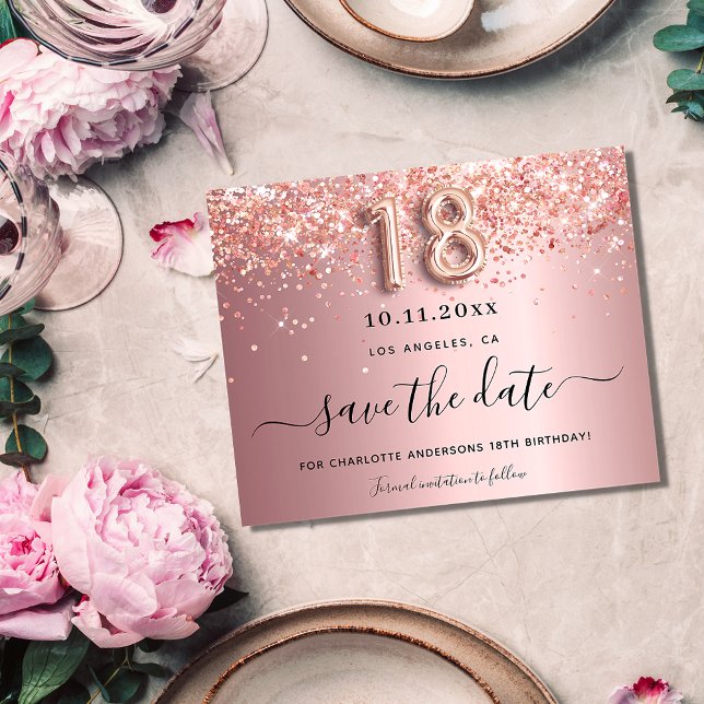 Lámina El presupuesto color rosa de 18 cumpleaños guarda  (Subido por el creador)