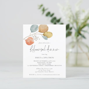 Lámina El presupuesto deja a los Bodas ensayar invitacion