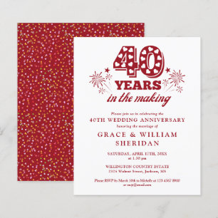 Lámina El presupuesto en la convocatoria de 40 años