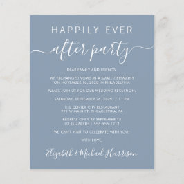 Lámina El presupuesto es feliz para siempre después de la