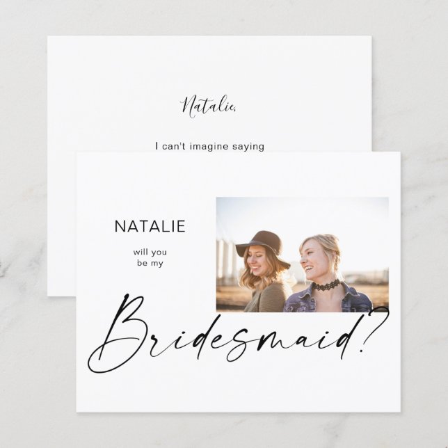 Lámina El presupuesto es mi pequeña foto propuesta para l (Anverso / Reverso)