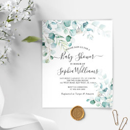 Lámina El presupuesto Eucalyptus deja la invitación a Bab