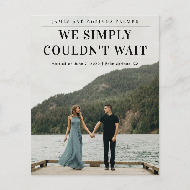 Lámina El presupuesto no pudo esperar la Invitación del B (Anverso)