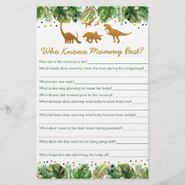 Lámina El Safari de Dinosaur que conoce a mi mamá como me