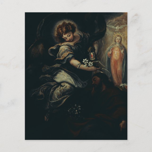 Lámina El sueño de San José (Anverso)