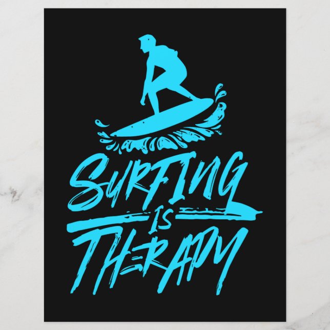 Lámina El Surf Es Terapia (Anverso)