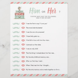 Lámina El tema de la ducha de viajes: el bebé, su novia o