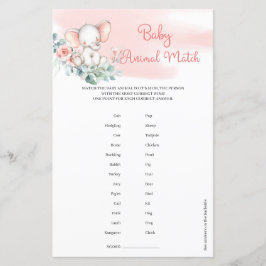 Lámina Elefante chica Eucalyptus vendió a bebé