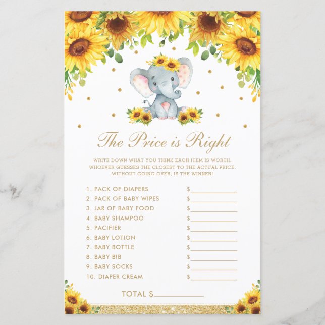 Lámina Elefante De Giro El Precio Es El Juego De Ducha Co (Anverso)