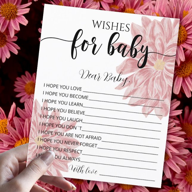 Lámina Elegante acuarela Chrysanthemum Wiers para el bebé (Subido por el creador)